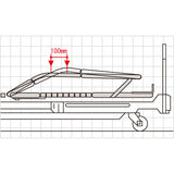 【中古】電動ベッド(カリストシリーズ)2モーター キャスター(対角ストッパー仕様) - 介護ベッド.shop