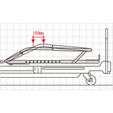 【中古】電動ベッド(カリストシリーズ)2モーター キャスター(対角ストッパー仕様) - 介護ベッド.shop
