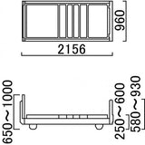 【中古】パラマウントベッド 電動ベッド (メーティスシリーズ) 3モーター 双輪キャスター (セントラルロック仕様) - 介護ベッド.shop