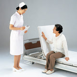 【中古】パラマウントベッド 電動ベッド (メーティスシリーズ) 3モーター 双輪キャスター (セントラルロック仕様) - 介護ベッド.shop