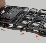 【中古】プラッツ電動ベッド3モーター アルティレット・トゥーユー 双輪キャスター (セントラルロック仕様) - 介護ベッド.shop